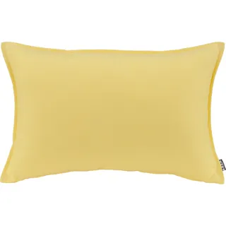 H.O.C.K. Dekokissen "Caribe Outdoor" wasserabweisend, Kissenhülle mit Füllung, 1 Stück, lemon gelb, unifarben