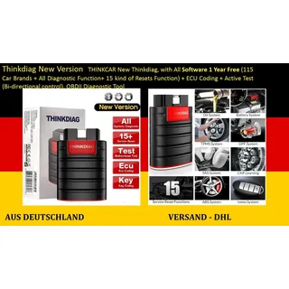 NEU Thinkdiag New Version OBDII Diagnosti 115 Car Brands All Diagnostic Function