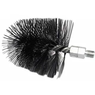 FireFix Ofenrohrbürste 150 mm Edelstahl schwarz