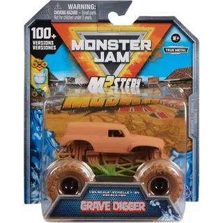 Monster Jam , Mystery Mudders, offizieller Monster Truck aus Druckguss im Maßstab 1:64, zum Waschen und Entdecken (Designs variieren), Monstertruck, 3 Jahr(e), Gemischte Farben - Bunt