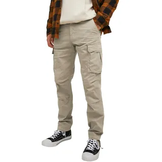JACK & JONES Stace Tucker Cargohose Beige 33 34