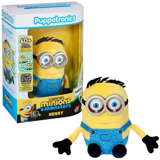 Famosa Universal Minions Henry Palm Puppetronic Teddybär - Multicolor - One Size