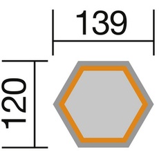 Bild von 669 Hochbeet schwedenrot (669.3002.13000)