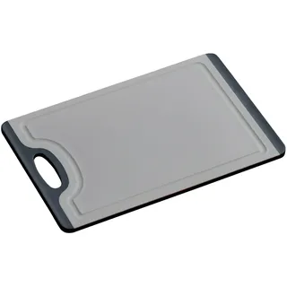 KESPER Schneidebrett Kunststoff 1-tlg. 29,5 x 19,5 cm Grau/Schwarz