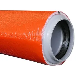 10 m Abwasser-Schutzschlauch für 100 mm Rohr - Dämmschichtdicke 4 mm ** 1m/1,71 EUR