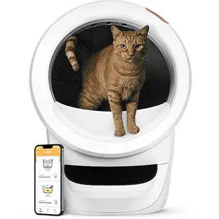 whisker Katzentoilette Litter-Robot 4 geschlossen Weiß