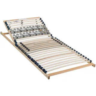 Beco Lattenrost , Holz, Kunststoff , Birke, Buche,Birke, Buche , Schichtholz , 120x200 cm , Grüner Punkt, Made in Germany, V-Label Vegan , Tellerauflagen, bewegliche Leistenlagerung, Federleisten mit Duokappen, individuelle Liegehärteeinstellung, verstellbar, alternative Größen erhältlich , Schlafzimmer, Lattenroste, verstellbare Lattenroste