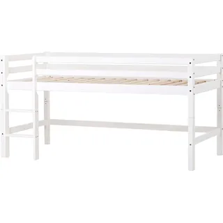 Hoppekids Halbhochbett Basic 90 x 200 cm weiß