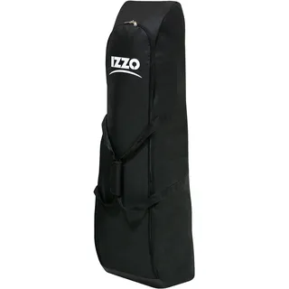 IZZO Gepolsterte Reisehülle für Erwachsene, Unisex, Schwarz, Einheitsgröße