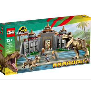 LEGO Jurassic World - Angriff des T. rex und des Raptors aufs Besucherzentrum