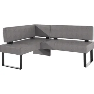 OTTO home home "Oliver mit Metallgestell, Küchenbank", verschiedene Bezüge Cord Esszimmerbank OTTOs Choice, (anthrazit (fantasy 8203), schwarz),