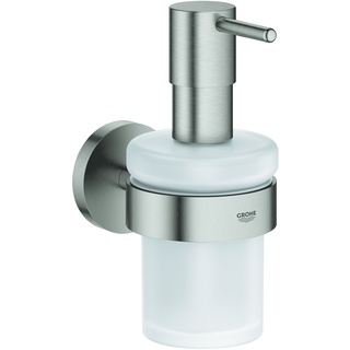 Grohe Essentials Seifenspender mit Halter supersteel (40448DC1)