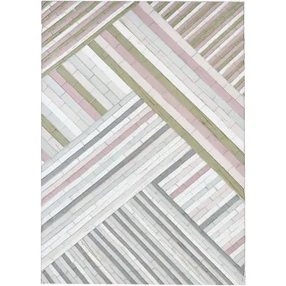 Beliani Wandobjekt TEMBESI Glas, 70 cm, Bunt