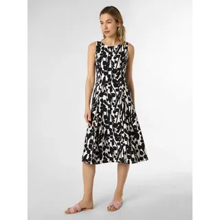 Vera Mont Cocktailkleid mit Print Weiß/Dunkelblau,38