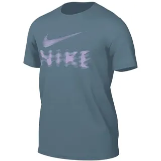 Nike Herren T-Shirt Dri-FIT UV Hyverse GFX SS HQ7987-006 XL - Smokey Blue - XL