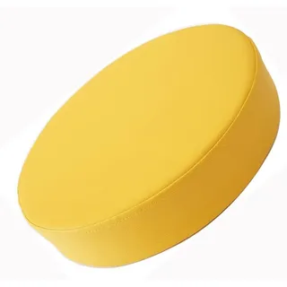 uyeoco Rundes Stuhlkissen Aus Kunstleder, 30X30cm/35X35cm/40X40cm/45X45cm/50X50cm/55X55cm, Rundes Memory-Schaum-Sitzkissen, wasserdichte, rutschfeste Runde Stuhlpolster(C10,35x35x8cm(13.8x3in))