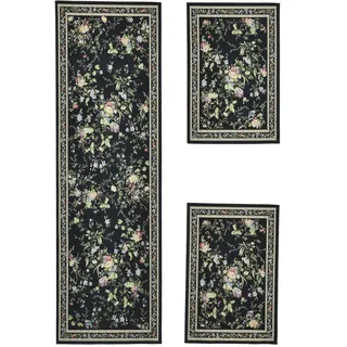THEKO Flomi Sagrini Bettumrandung 14 x 3 cm Schwarz