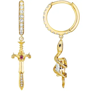 Thomas Sabo Creolen True Romance rot 750-995-7
