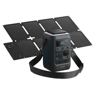 Anker Offgrid-Set faltbares Solarpanel 60 W / 288 Wh Powerstation C300X DC