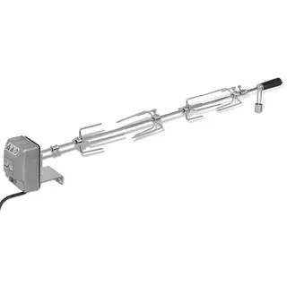 vidaXL Grillspieß mit Motor Stahl 1000 mm 42247