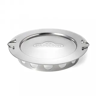 Napoleon Grillkorb Ø 30 cm Edelstahl weiß