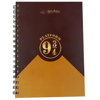 Sihir Dükkani Wizarding World - Harry Potter - Carnet à spirales A5 - Voie 9 3/4