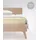 Spannbettlaken Mako-Satin 90 x 200 - 140 x 200 cm gelb