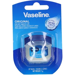 Vaseline Lip Therapy Das Original | Pflegender Lippenbalsam für optimale Feuchtigkeit (1 x 1 x 7g)