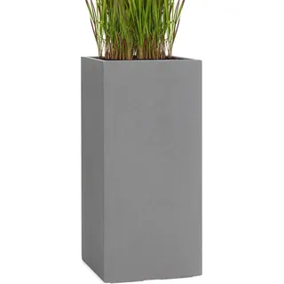 Pflanzwerk® Pflanzkübel Tower 60 cm x 28 cm x 28 cm Grau