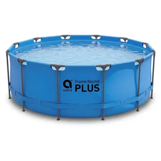 Avenli Frame Plus Pool 366x100 cm, Aufstellpool rund, ohne Pumpe, blau - Blau