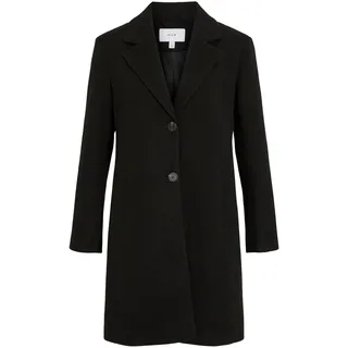 VILA Viclaudia Button Coat Schwarz 36