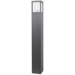Lucande Wegeleuchte/Pollerleuchte, spritzwassergeschützt IP54 Aussenleuchte 90 cm 1x E27 max. 15W ohne Leuchtmittel Außenleuchte Garten Hof