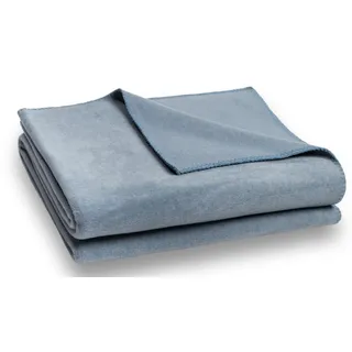 Zoeppritz Basis Soft-Fleece denim blanket 545 65% Polyester, 35% Viscose 160x200