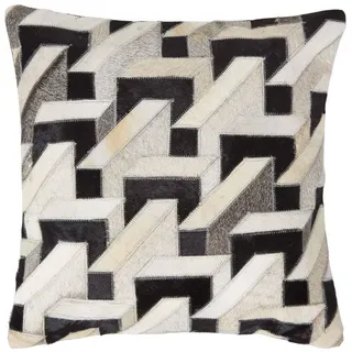 Homescapes Patchwork-Kissen 45 x 45 cm Mehrfarbig