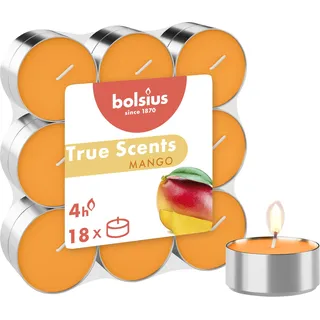 Bolsius True Scents Teelichter 18 St. Mango Ø 3,8 cm
