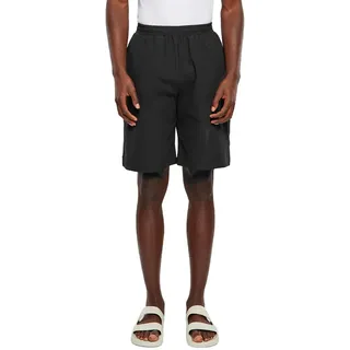 URBAN CLASSICS Wide Crepe Short - Schwarz - L