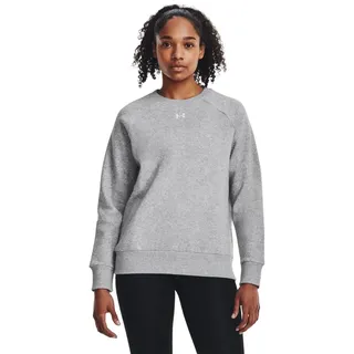 Under Armour Rival Fleece Sweatshirt Grau/Weiß M