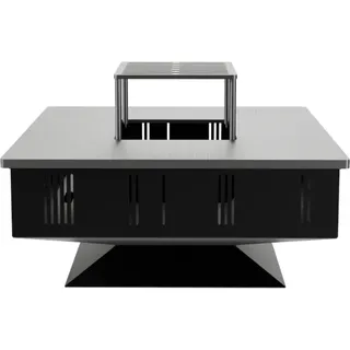 Kratki Feuerschale Quadrum | 774x774x468 mm | mit Grill | QUADRUM/BBQ