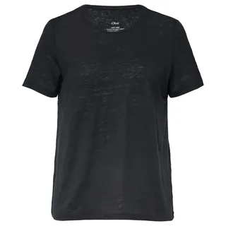 s.Oliver Jersey-T-Shirt aus Leinen