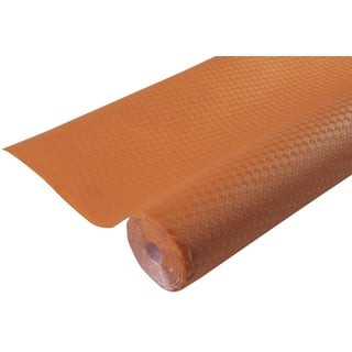 Pronappe Tischdecke 800685I 16er Pack Einweg-Tischdecken aus geprägtem Papier, einzigartige, ästhetische und tiefe Prägung Länge 6m Breite 1,20m (pro Rolle) Farbe Mandarine hergestellt in Frankreich