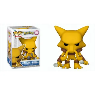 Funko Pokemon - Alakazam Simsala 855 Funko Pop! Vinyl Figur 9 cm Gelb/Mehrfarbig