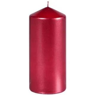 Stumpenkerzen Metallic rot 70x150 mm 1 St