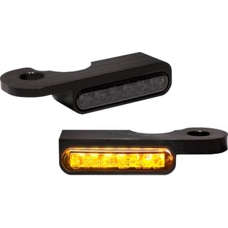 Heinz Bikes Stripes, Armaturen-Blinker - Schwarz