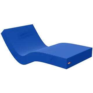 miasuite i sogni italiani Geriatrische Matratze mit Gelenk, Größe 90 x 200 cm, Abnehmbarer Bezug, hygienischer wasserdichter Bezug