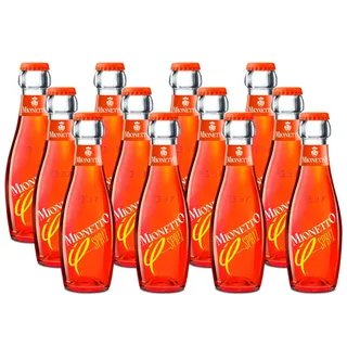 MIONETTO IL SPRIZ! (12 x 0.2) , Piccolo , kleine Flaschen für unterwegs , Frischer & fruchtiger Aperitif mit Apfel, Früchten, Orangen, Zitrus & Kräutern , trinkfertig