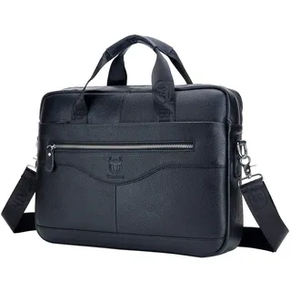 Xieben Leder Schultertasche Messenger Bag für Herren Frauen Hangbag Reisen Outdoor Business Büro Fanny Pack Geldbörse Gürtel Umhängetasche Umhängetasche Schwarz