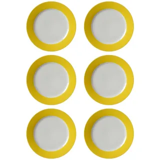 Ritzenhoff & Breker Speiseteller Doppio 27 cm gelb 6er Set