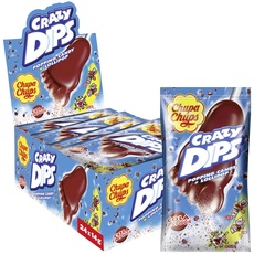 Bild von Crazy Dips Cola, & Knistereffekt, Lutscher mit Cola-Flavour, 24 x 14g