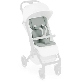 ABC Design Kinderwageneinlage , Pastellgrün , Textil , 27x6.5x31.5 cm , EN 1888 , pflegeleicht, Gurtschlitze, schadstofffrei, atmungsaktiv , Baby on Tour, Kinderwagen, Kinderwagenzubehör, Sonstiges Kinderwagenzubehör