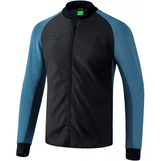ERIMA Herren Jacke Premium One 2.0 Freizeitjacke, schwarz/niagara, S, 1021801